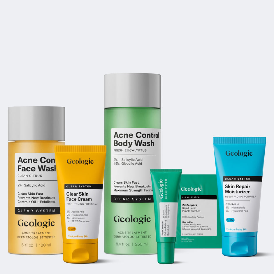 Geologie Acne Care | Science-Backed Solutions for Clear, Healthy Skin