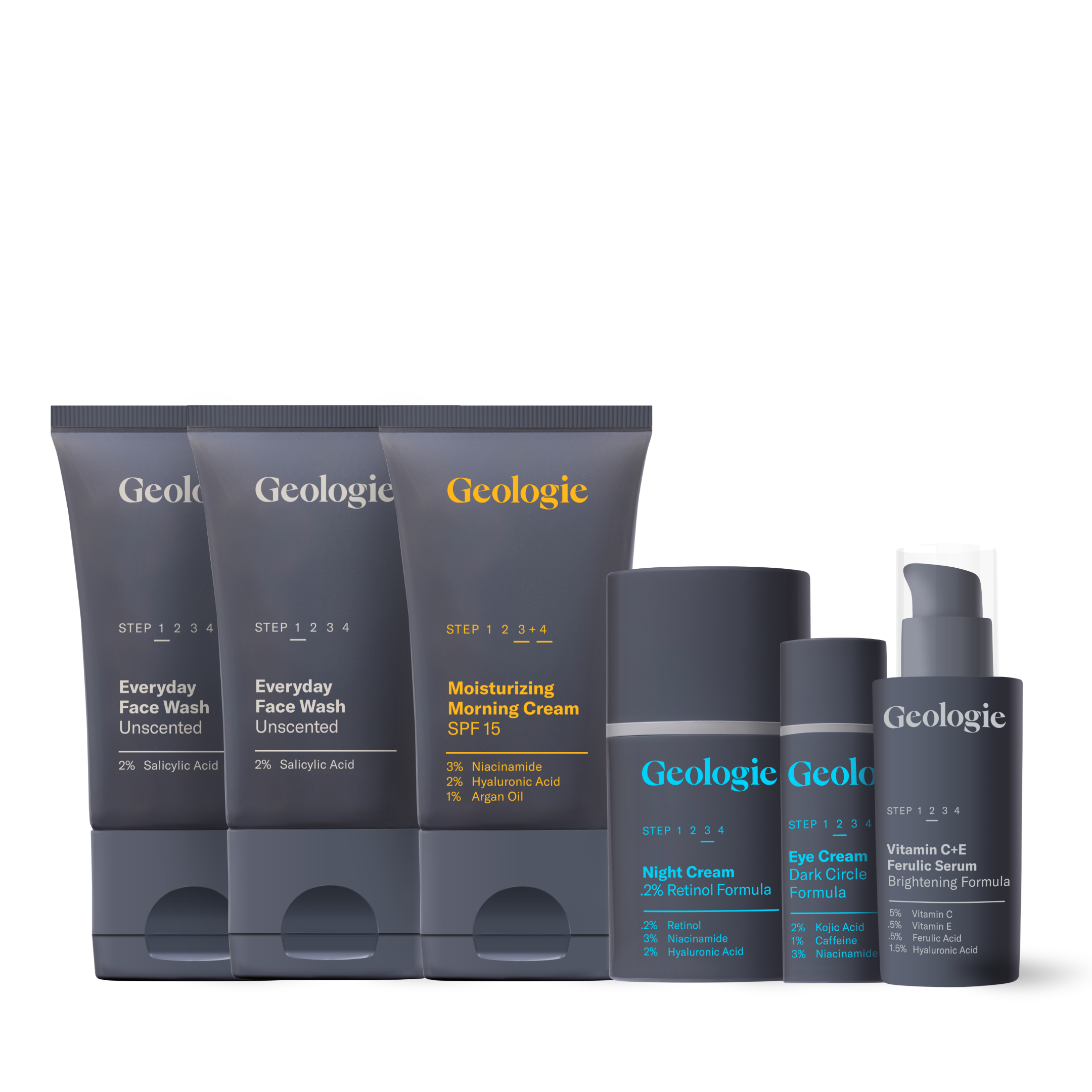 Deluxe Skincare Regimens–Geologie