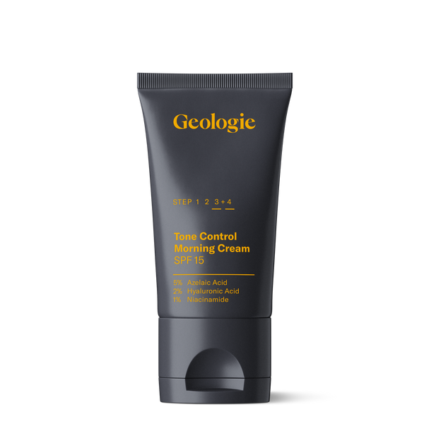 Geologie Tone Control Moisturizer | 5% Azelaic Acid + SPF15 | Geologie